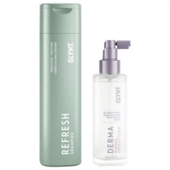 GLYNT Set Für Frische Haut & Haar (Shampoo 250 Ml + Energeticum 100 Ml)