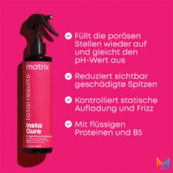 MATRIX Total Results Insta Cure Anti-Breakage Porosity Spray 200 Ml -Davines Kosmetik Geschaft 1452959 MATRIX Total Results Insta Cure Anti Breakage Porosity Spray 200 ml.a56a8064