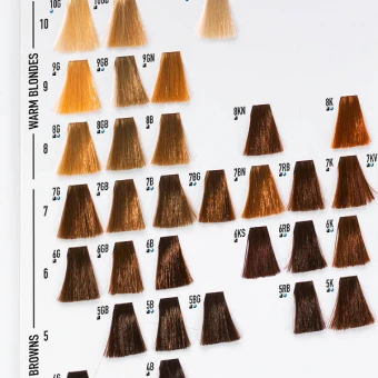 Goldwell Farbkarte 3 Goldwell Farbkarte