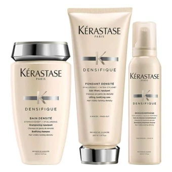 Kérastase Densifique Trio (Shampoo 250 Ml + Pflege 200 Ml + Mousse 150 Ml) 3 Kérastase Densifique Trio (Shampoo 250 Ml + Pflege 200 Ml + Mousse 150 Ml)