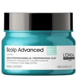 L'Oréal Professionnel Paris Serie Expert Scalp Advanced Anti-Oiliness 2in1 Deep Purifier Clay 250 Ml
