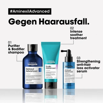 L'Oréal Professionnel Paris Serie Expert Aminexil Advanced Anti Hair-Loss Activator Serum 90 Ml 4 L'Oréal Professionnel Paris Serie Expert Aminexil Advanced Anti Hair-Loss Activator Serum 90 Ml - Image 2