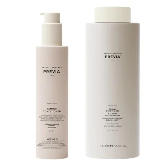 PREVIA Smoothing Taming Conditioner With Linseed Oil 3 PREVIA Smoothing Taming Conditioner With Linseed Oil